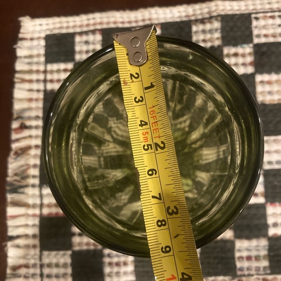 PAIR of Vintage Olive Green stem wear.  (If you need set of 4 for double fee) - Picture 2 of 7